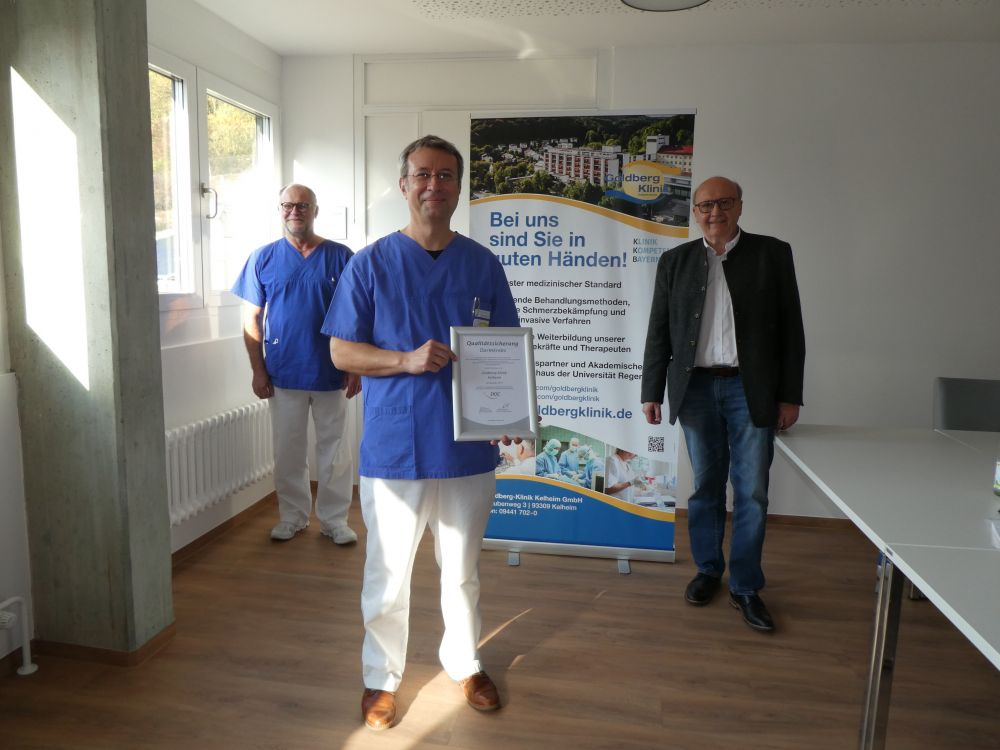 Goldberg Klinik erhaelt Guetesiegel fuer die Behandlung von Darmkrebs